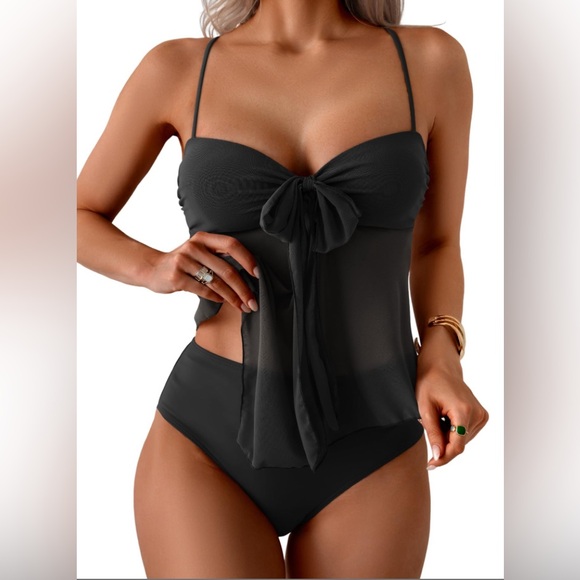 NWT B2prity 2XL Mesh Takini Swimsuit - Picture 1 of 8